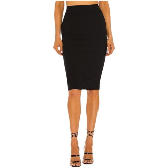 NWT GENERATION LOVE Nell Rib-Knit Pencil Skirt S - Picture 2 of 9